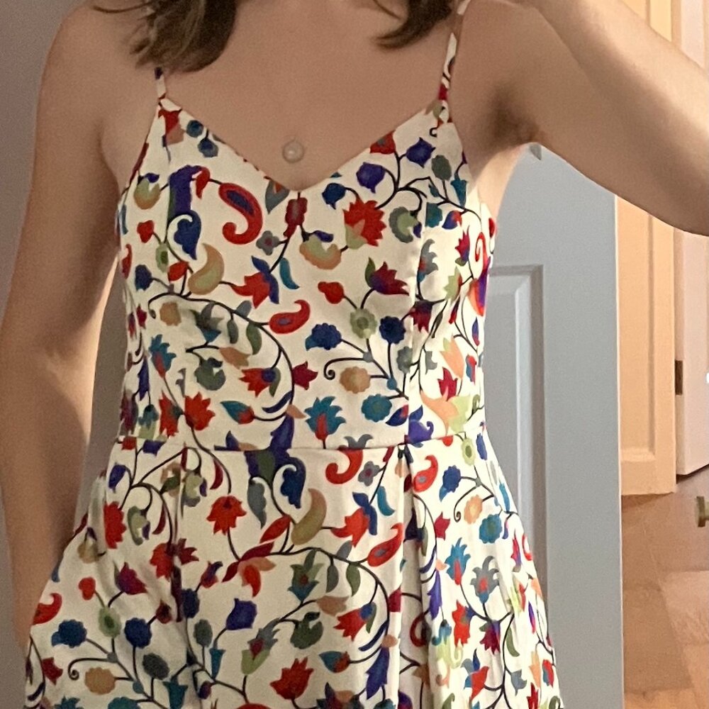 Colorful Midi Dress